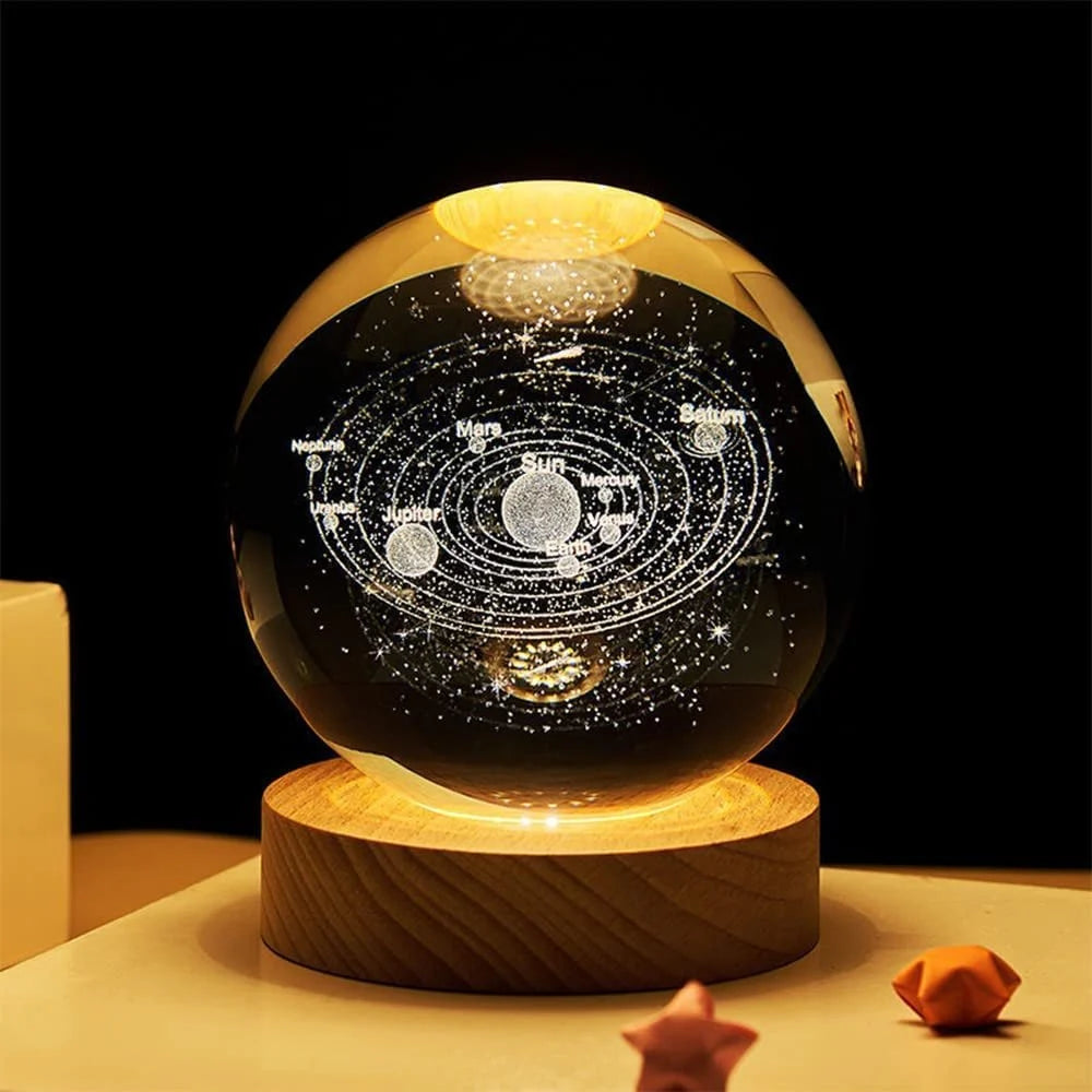 Galaxy crystal night Lamp